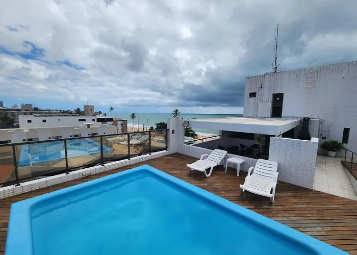 Flat A Beira Mar De Manaira